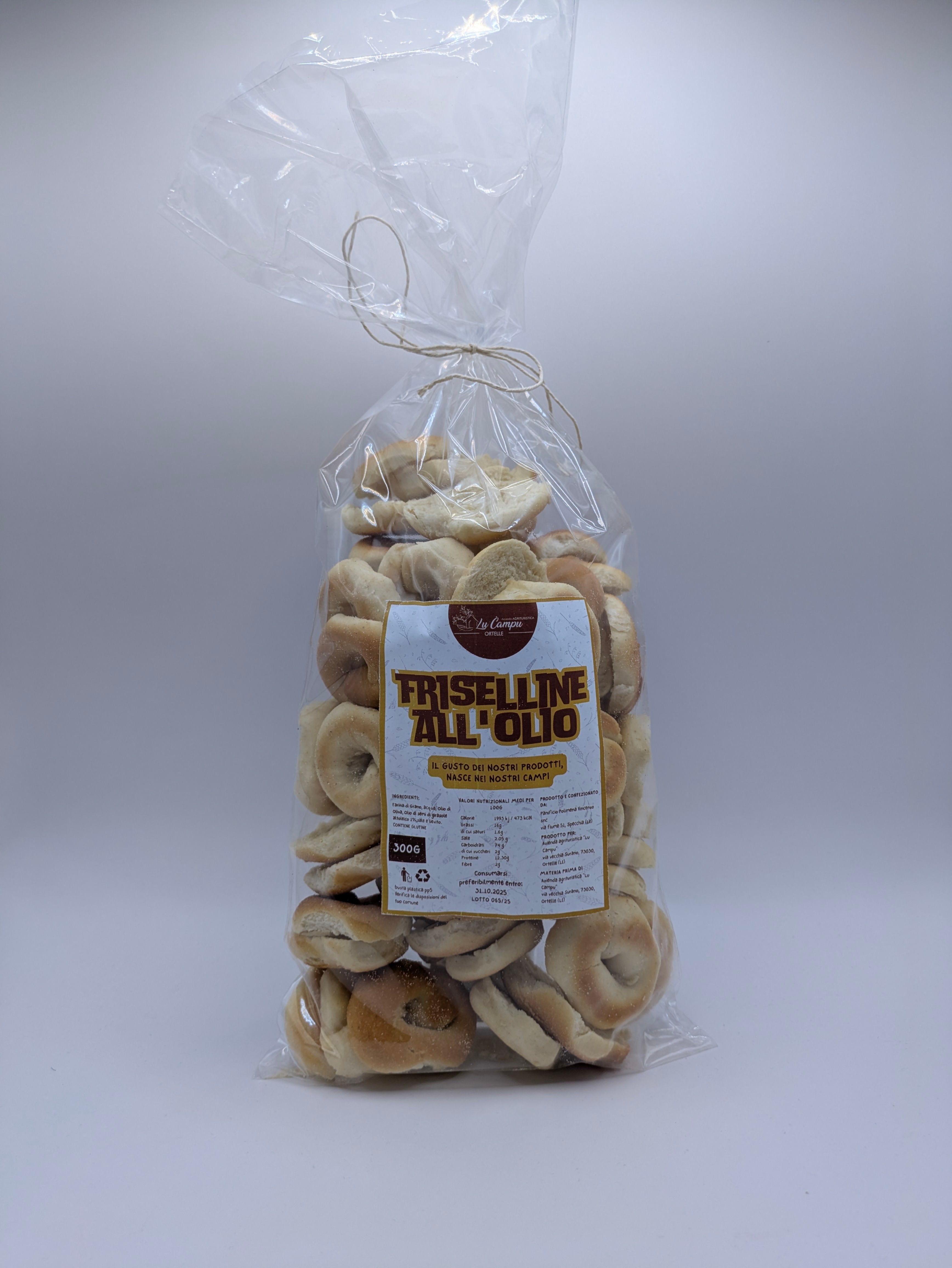 Friselline all'olio - 300 g